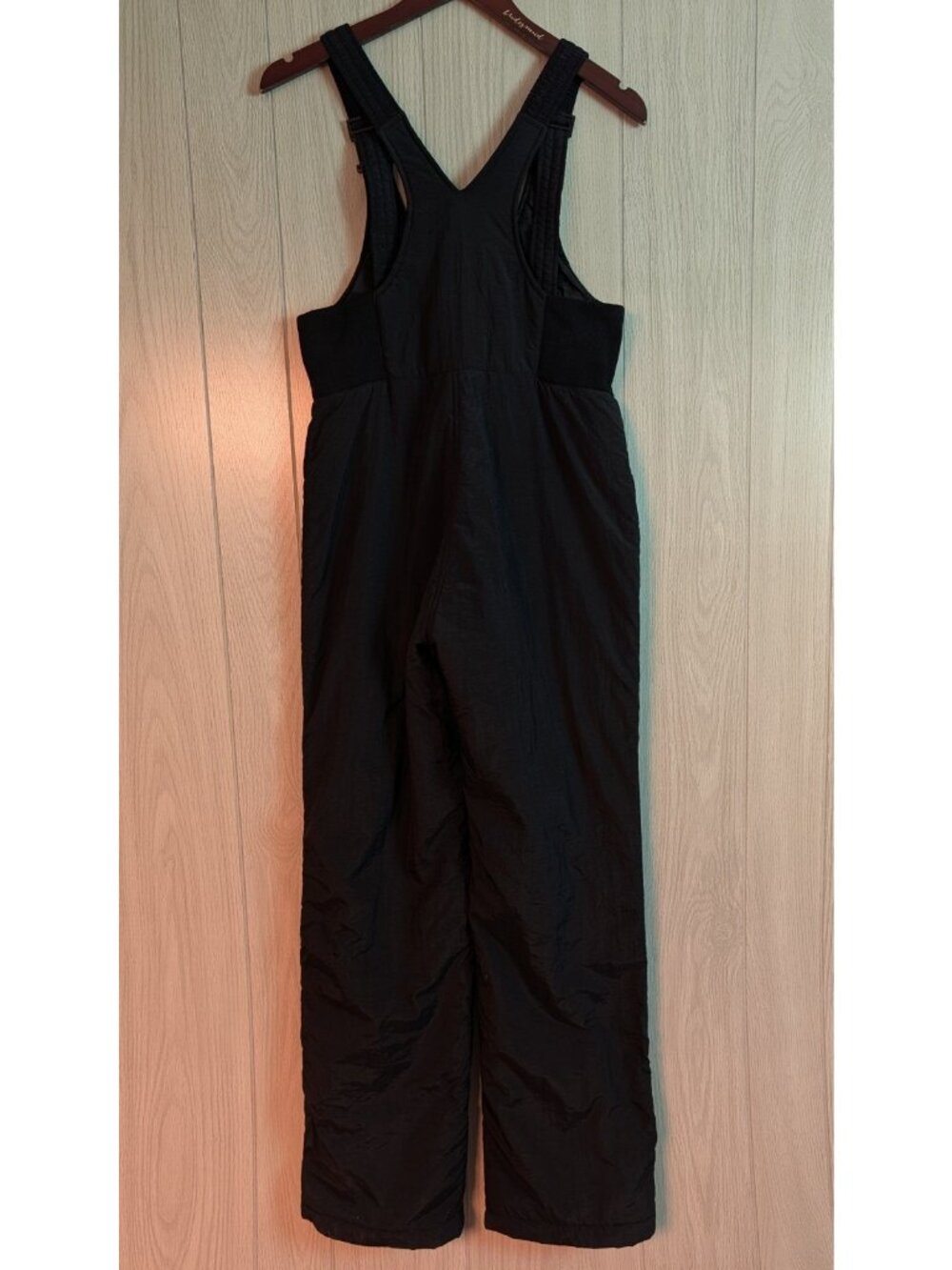 Helly Hansen Ski Snow Bib Overalls Black 10 Womens Insulated Winter Pants - Picture 4 of 12